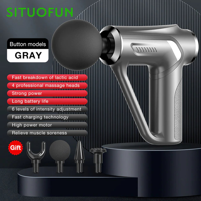 Massage Gun Pro Percussion - écran LCD