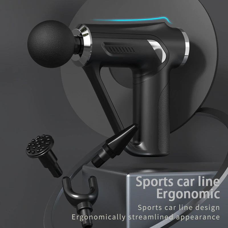 Massage Gun Pro Percussion - design profilé